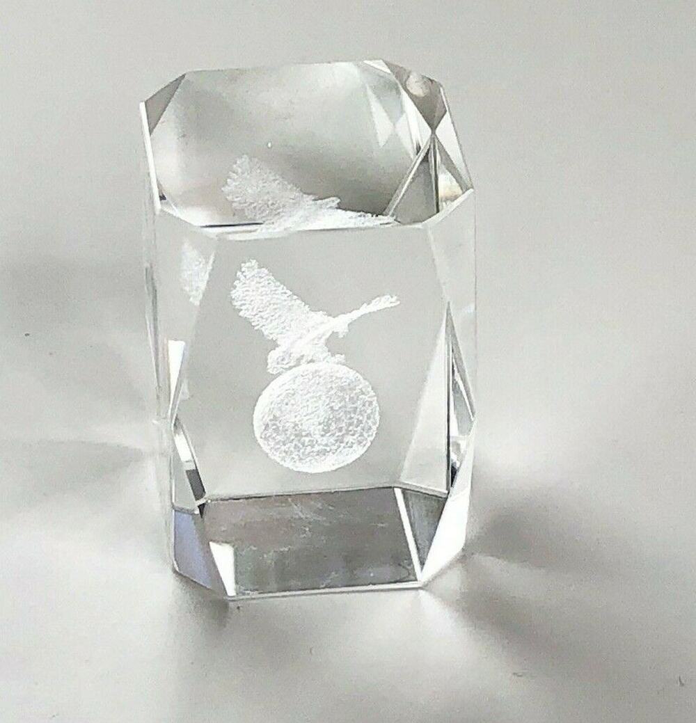 Paper Weight Eagle 3D Laser Engraved